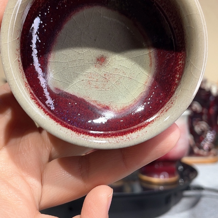 其他俺****滴传统煤烧钧瓷摆件精品