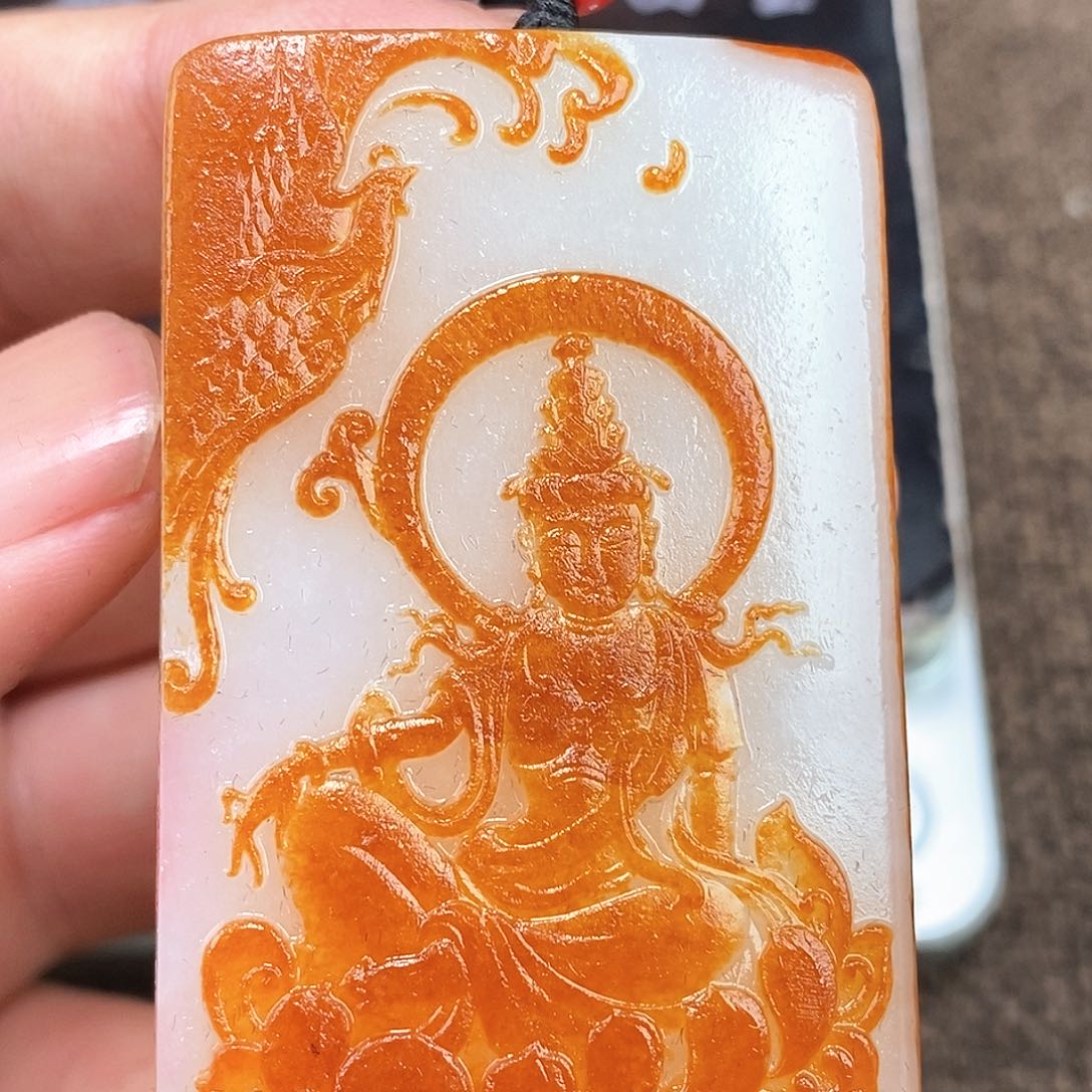 和田玉挂件未镶嵌