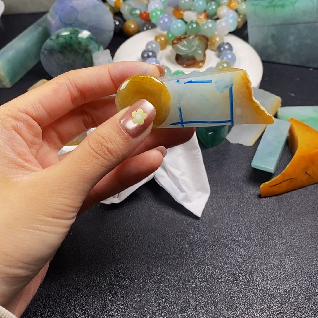 【闪购商品】定制翡翠未镶嵌心**月定制