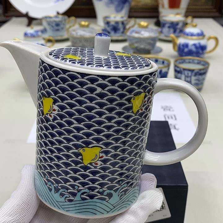 摆件九谷正品保真