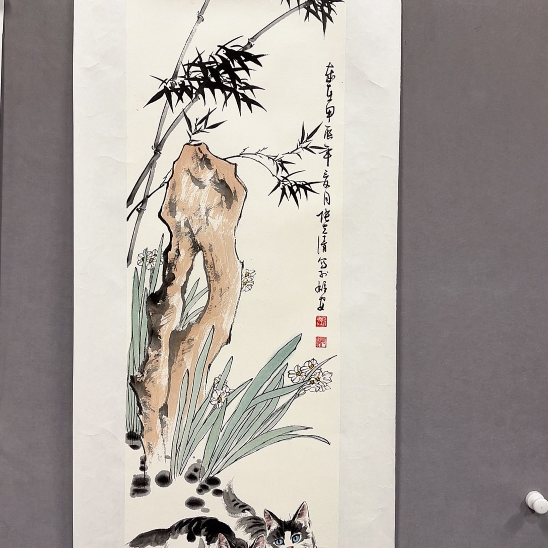 国画国画纯手绘作品请放心去藏