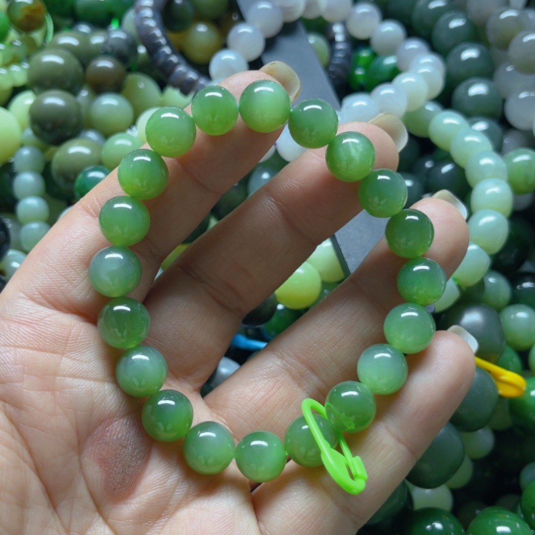 和田玉手链未镶嵌