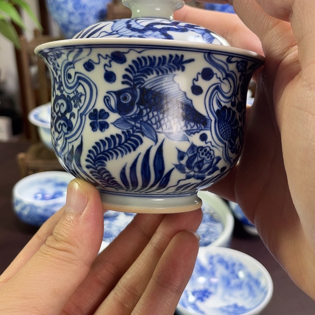 D***_陶纯手工手工重工鱼藻