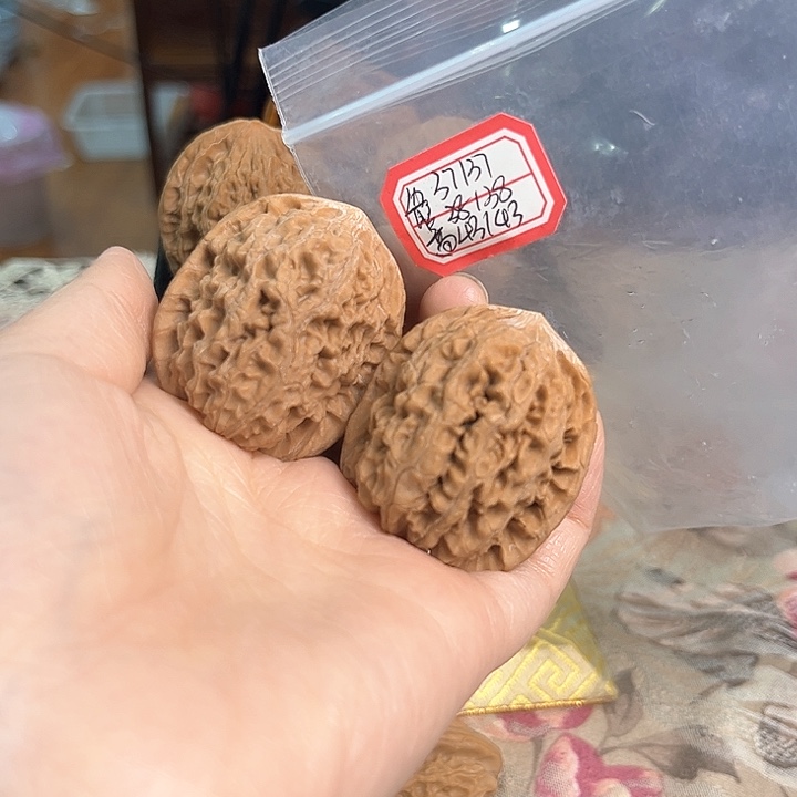 文玩核桃把件非嫁接将军榜有修