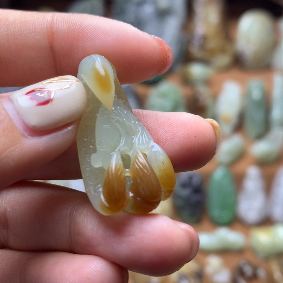 和田玉挂件未镶嵌