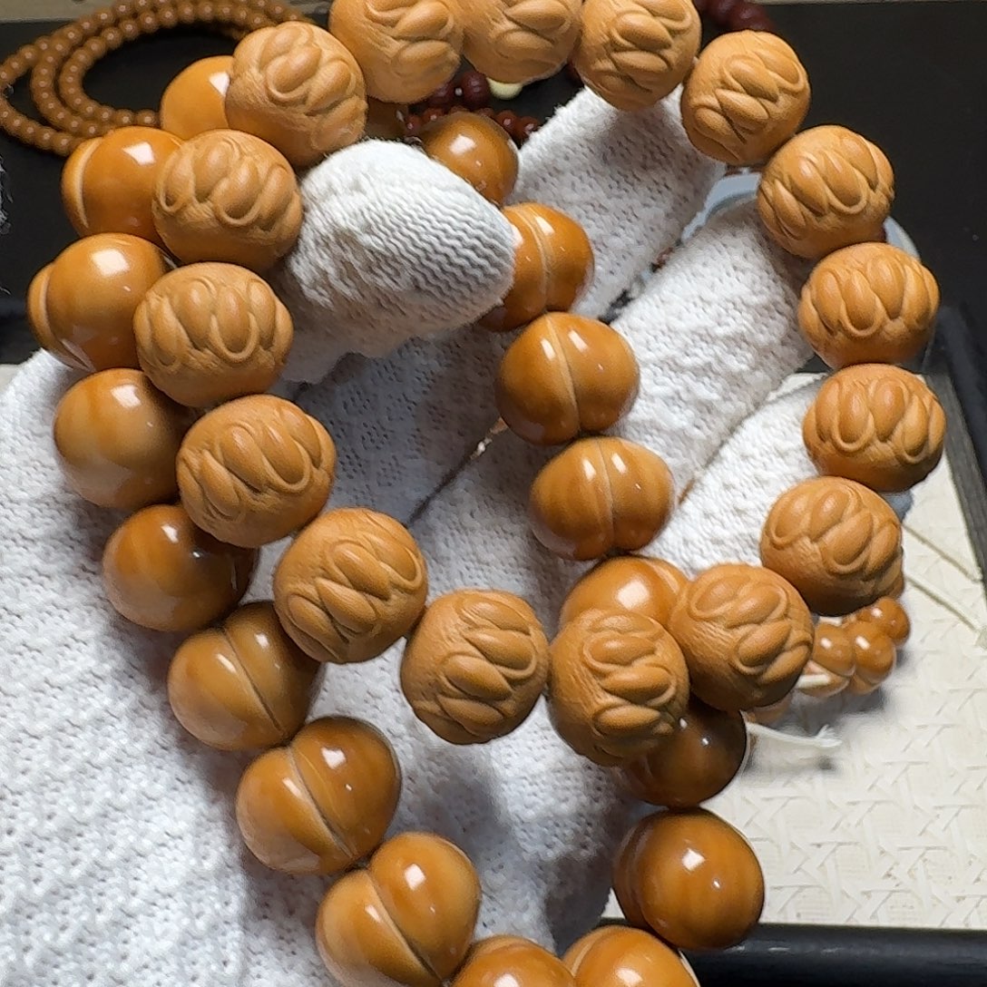 星***牙手串猴头核桃大屁桃吞噬单圈