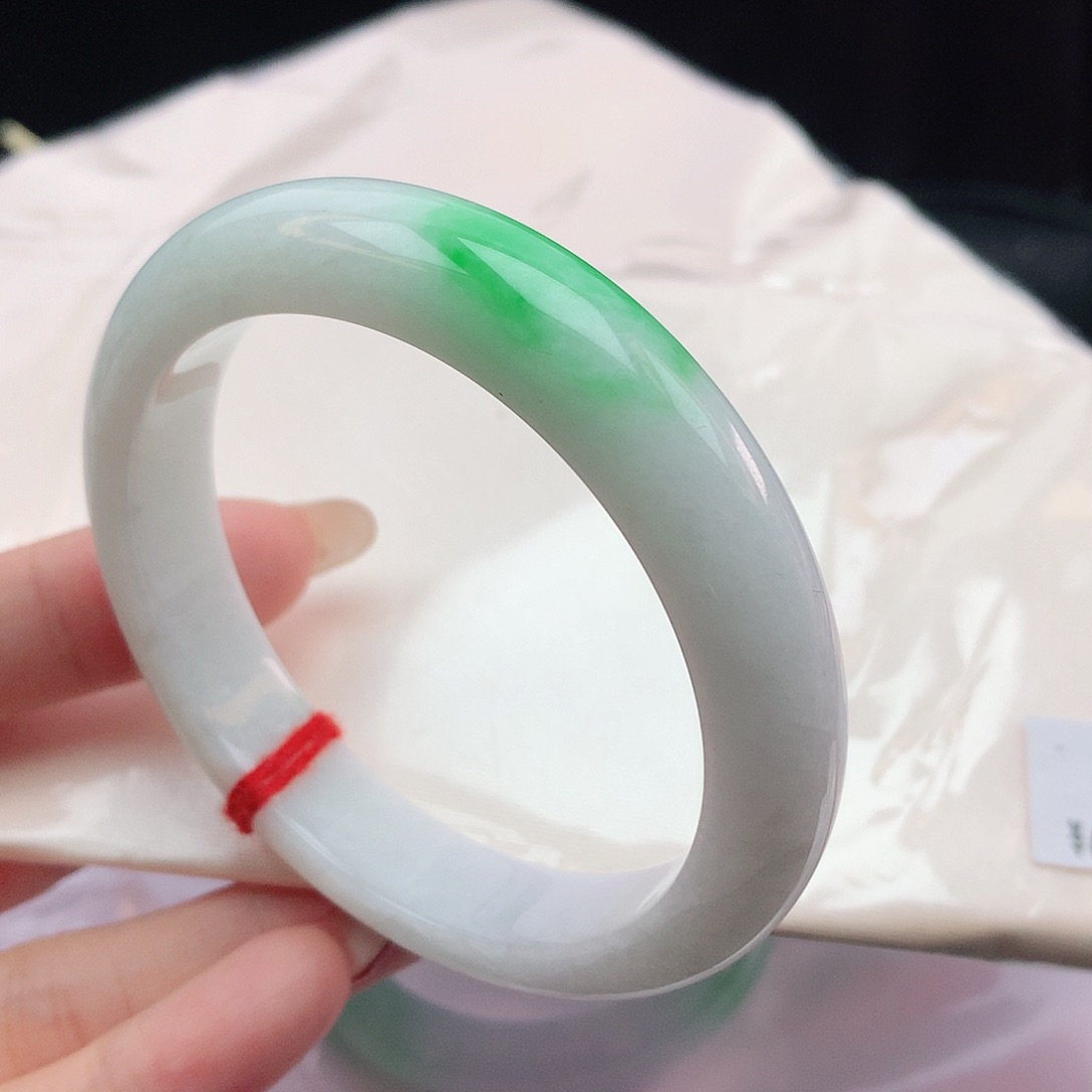 翡翠手镯未镶嵌56圈口882438