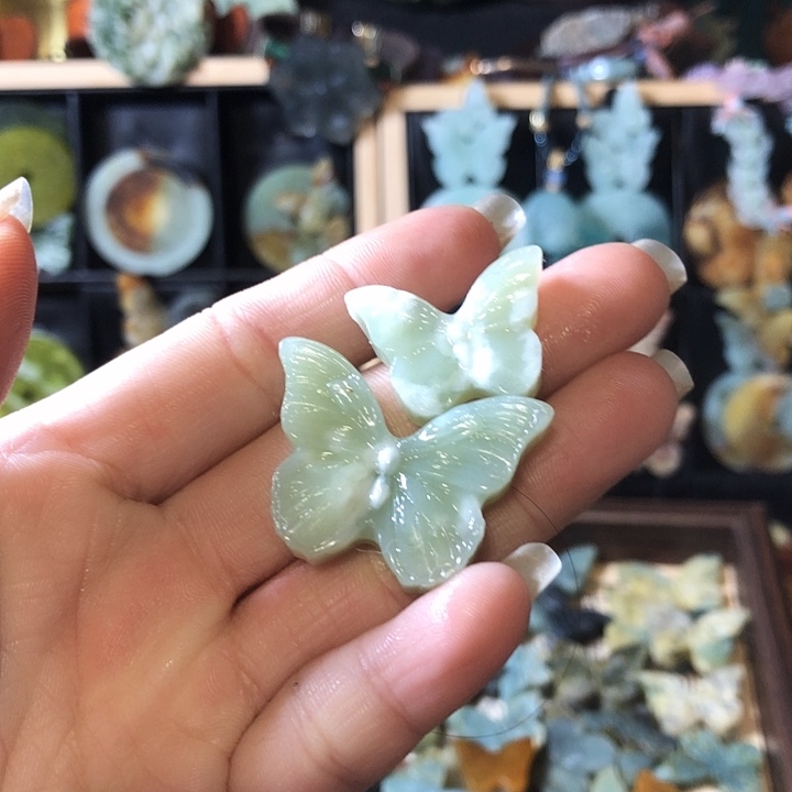 岫玉未镶嵌岫玉挂件