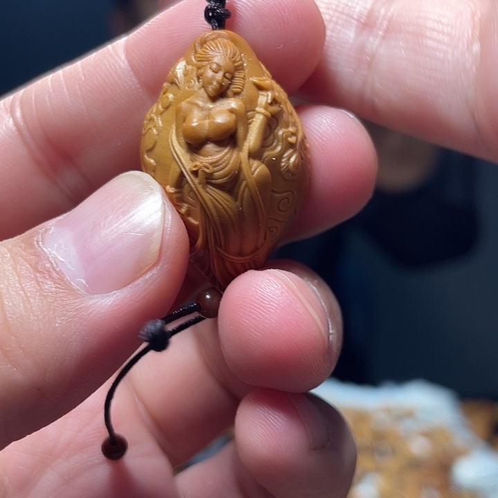 橄榄核吊坠橄榄核
