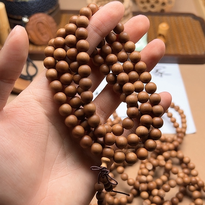 檀香木手串/手链0.8x108颗