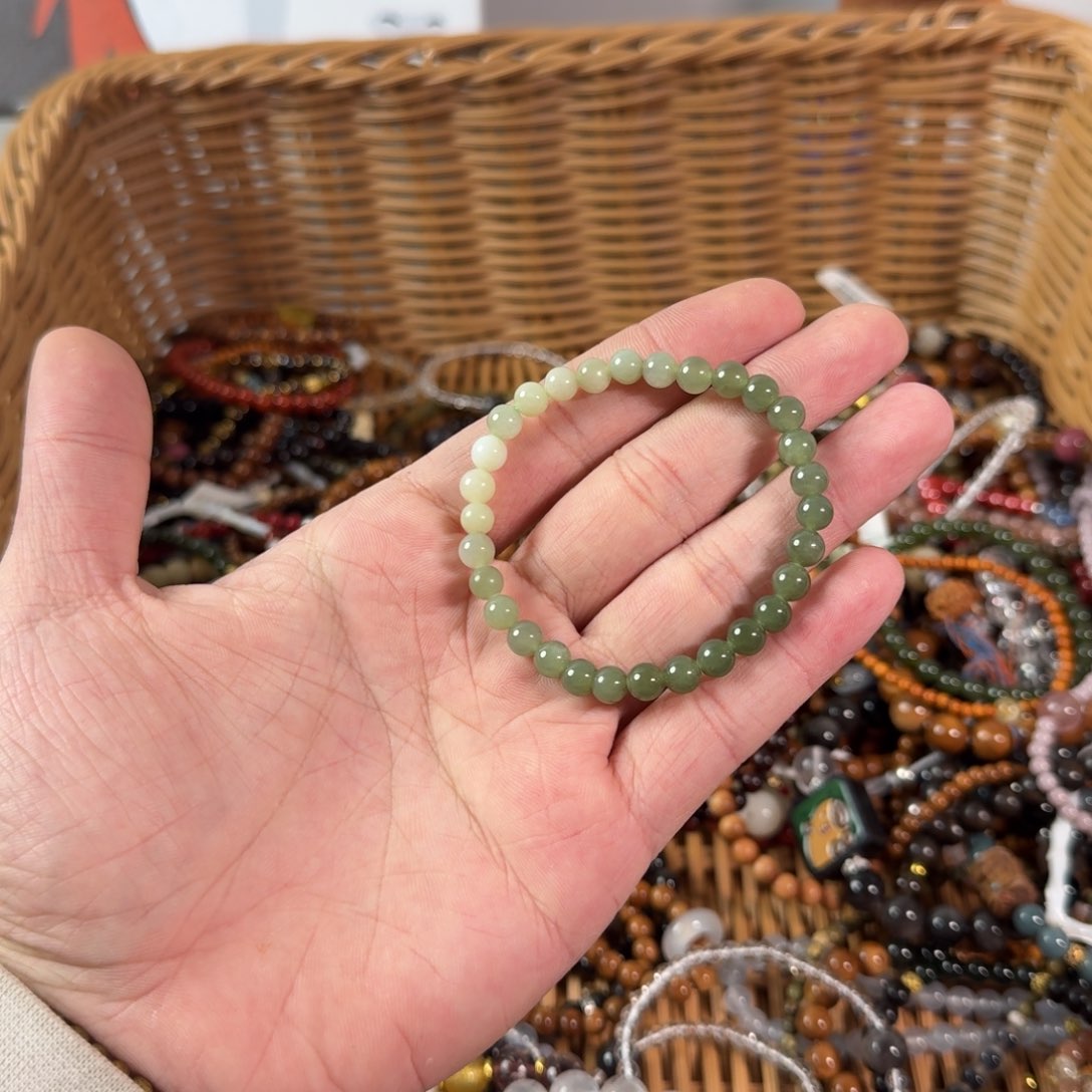 和田玉（糖玉）手链未镶嵌