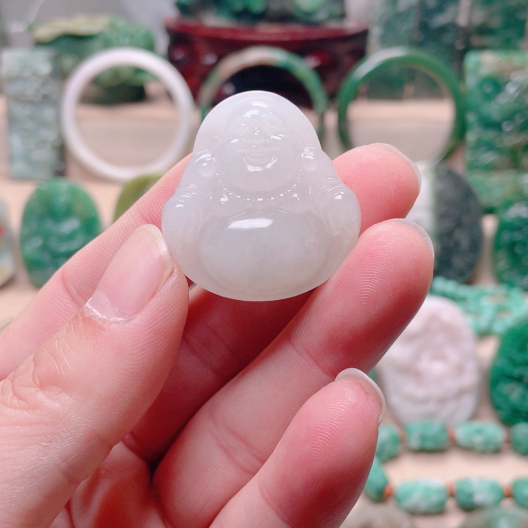 用***4独山玉未镶嵌颈饰