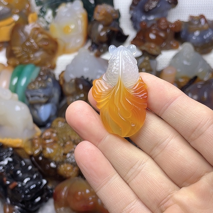 玛瑙/玉髓饰品未镶嵌