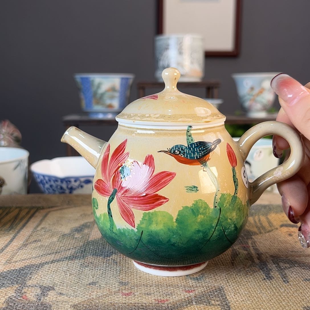 杯景德镇陶瓷茶杯多人