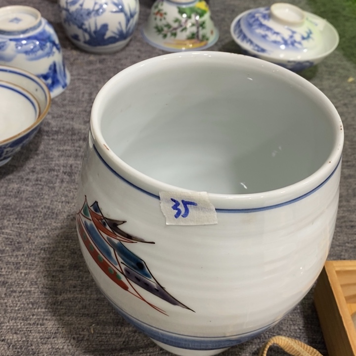 紫砂茶杯非常漂亮好看的花瓶