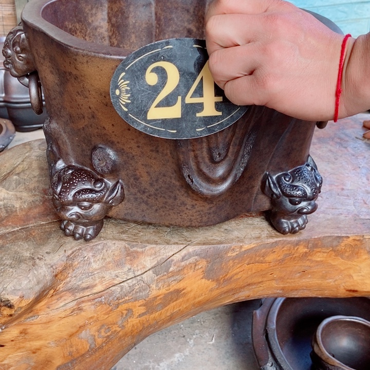 岁***悠杨冬益紫砂花盆46799