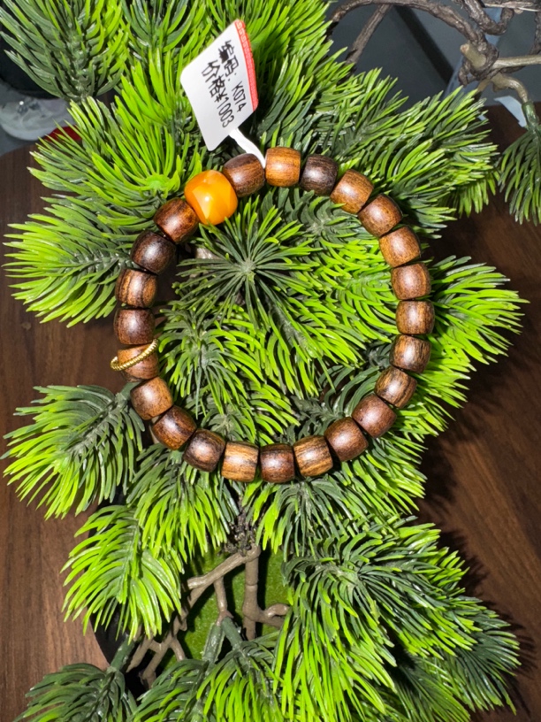 K074黄花梨手串（无礼盒）