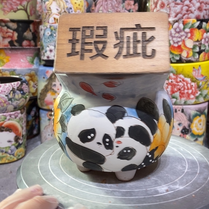 景德镇艺术手绘作品