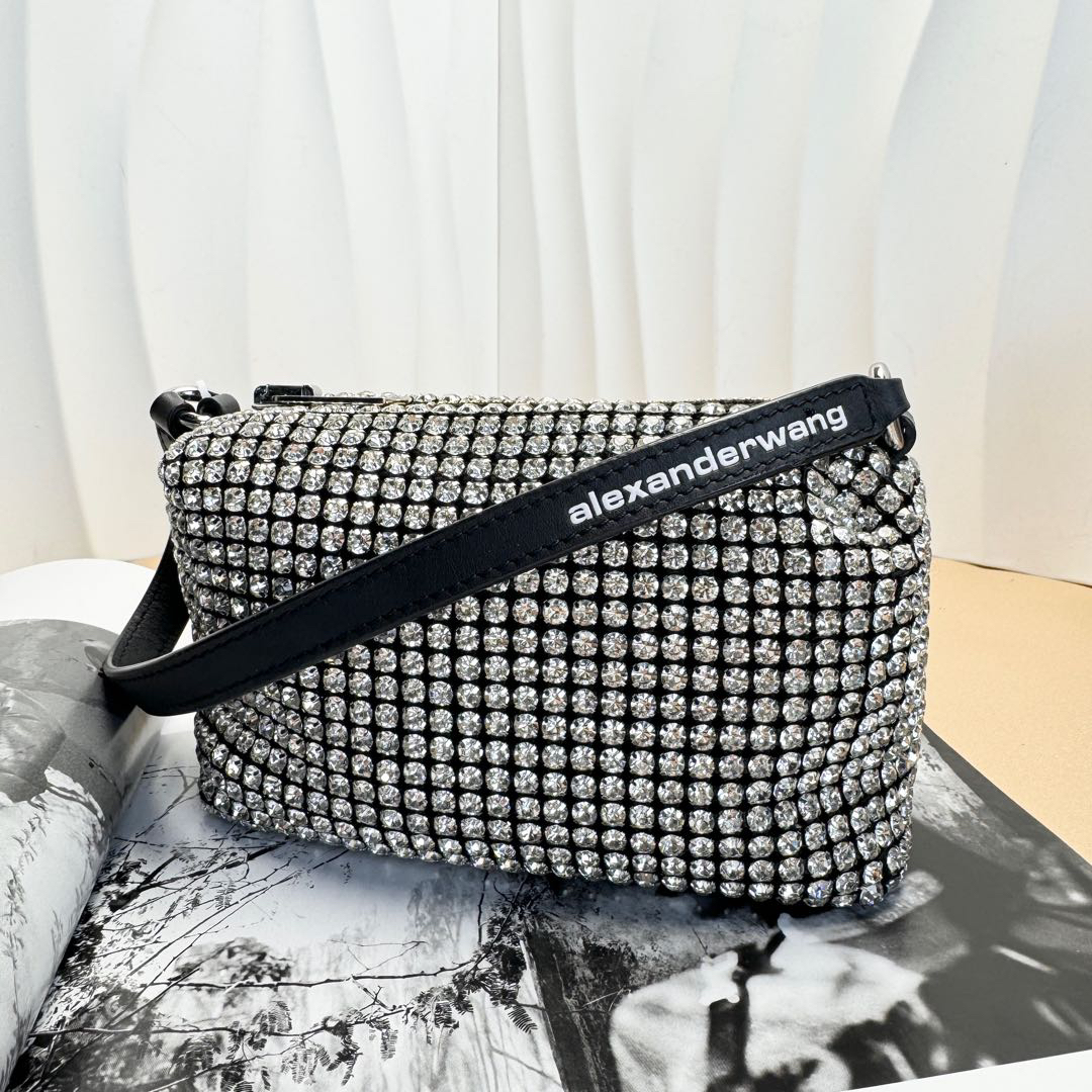 99新 Alexander McQueen/亚历山大·麦昆 手提钻石包/2921