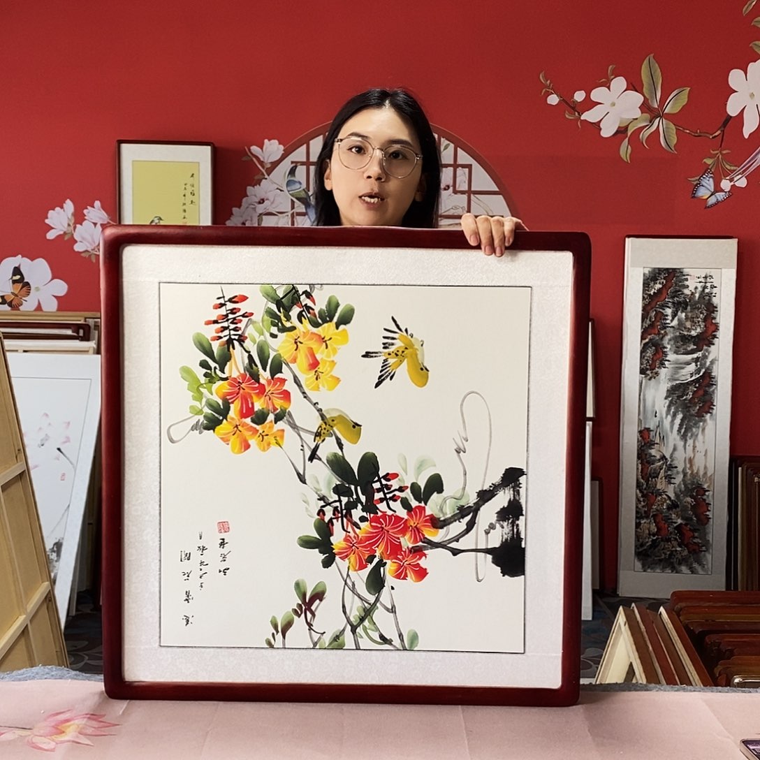 国画手写手绘62✖️62国画作品