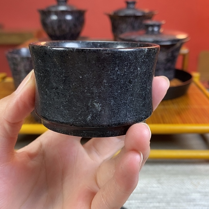 莱州古青竹节杯70cc