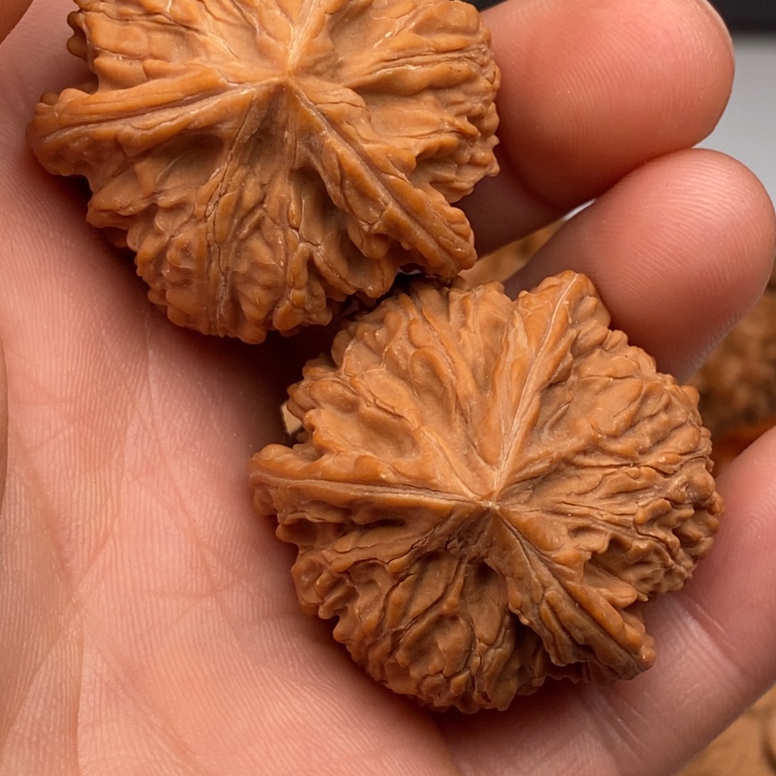 把件文玩核桃39文山三棱