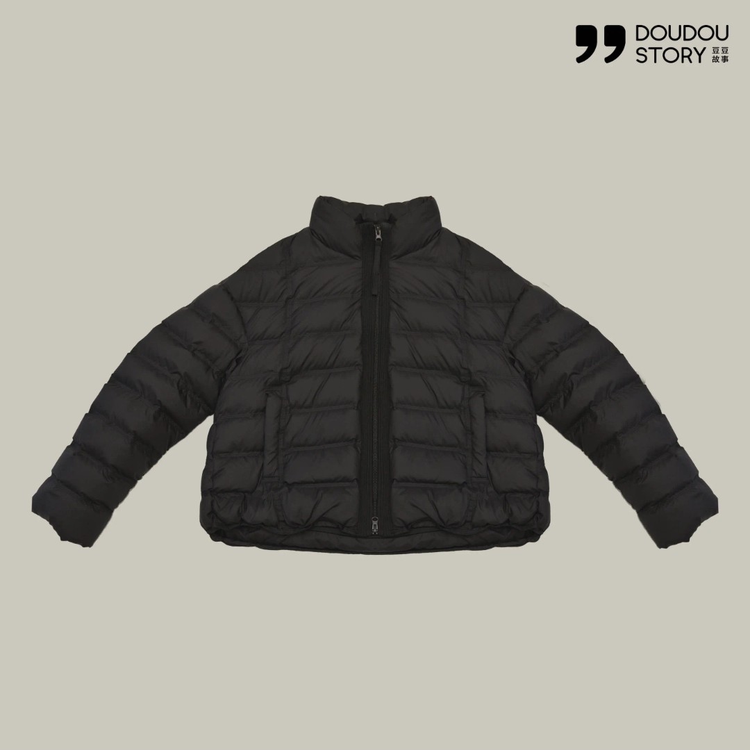 宇姐精选 8518  时尚休闲冬季立领多切线短款羽绒服