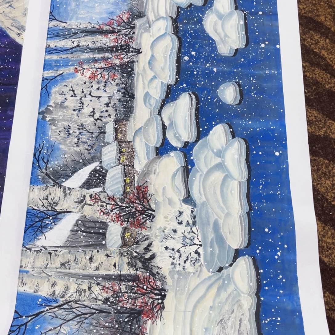 国画用****7绘画艺术作品展