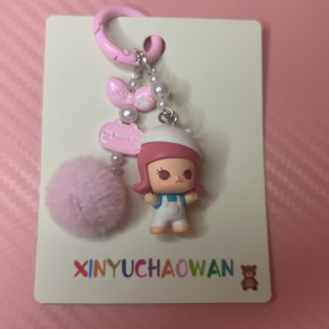 特价萌粒正品系挂件手机链（默认微瑕送手链）