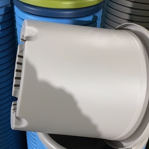 树脂四季4号灰白无托8个