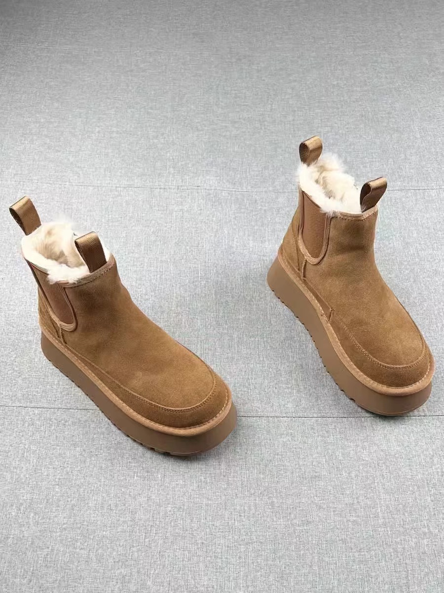 7566-D4-加厚雪地靴女靴