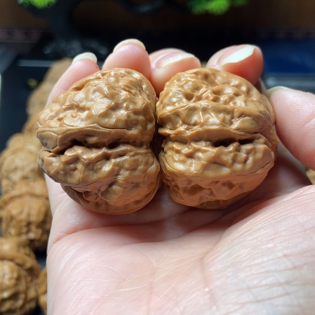 文玩核桃把件蛤蟆头39