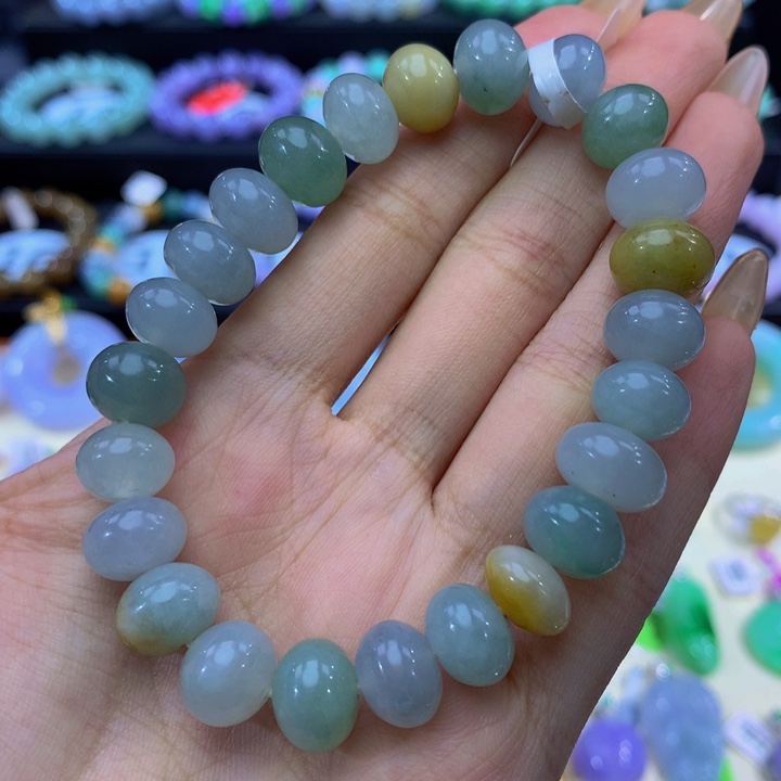 翡翠未镶嵌手链翡翠10