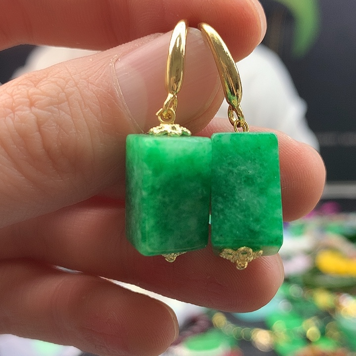 翡翠银S925镶嵌颈饰