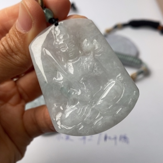 翡翠未镶嵌挂件翡翠