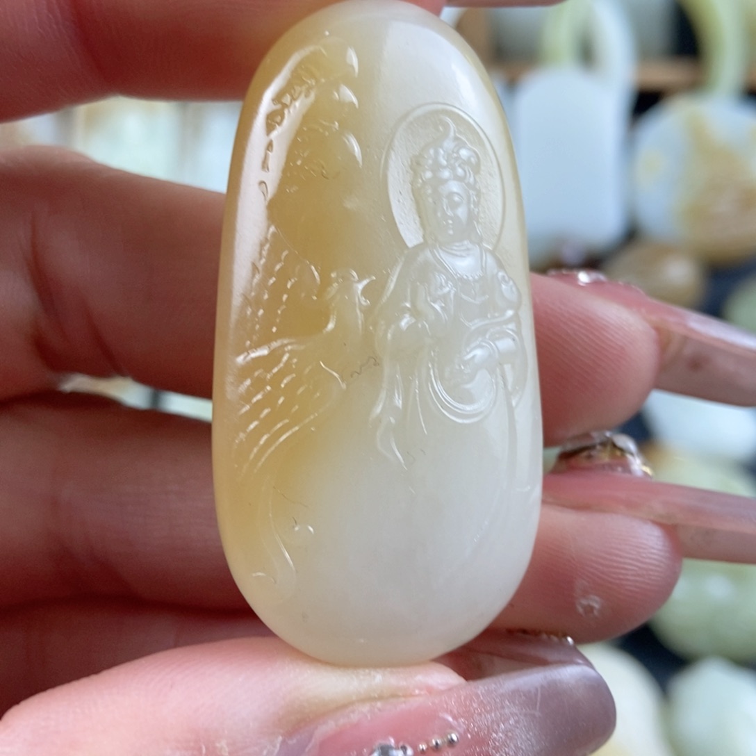 和田玉挂件未镶嵌