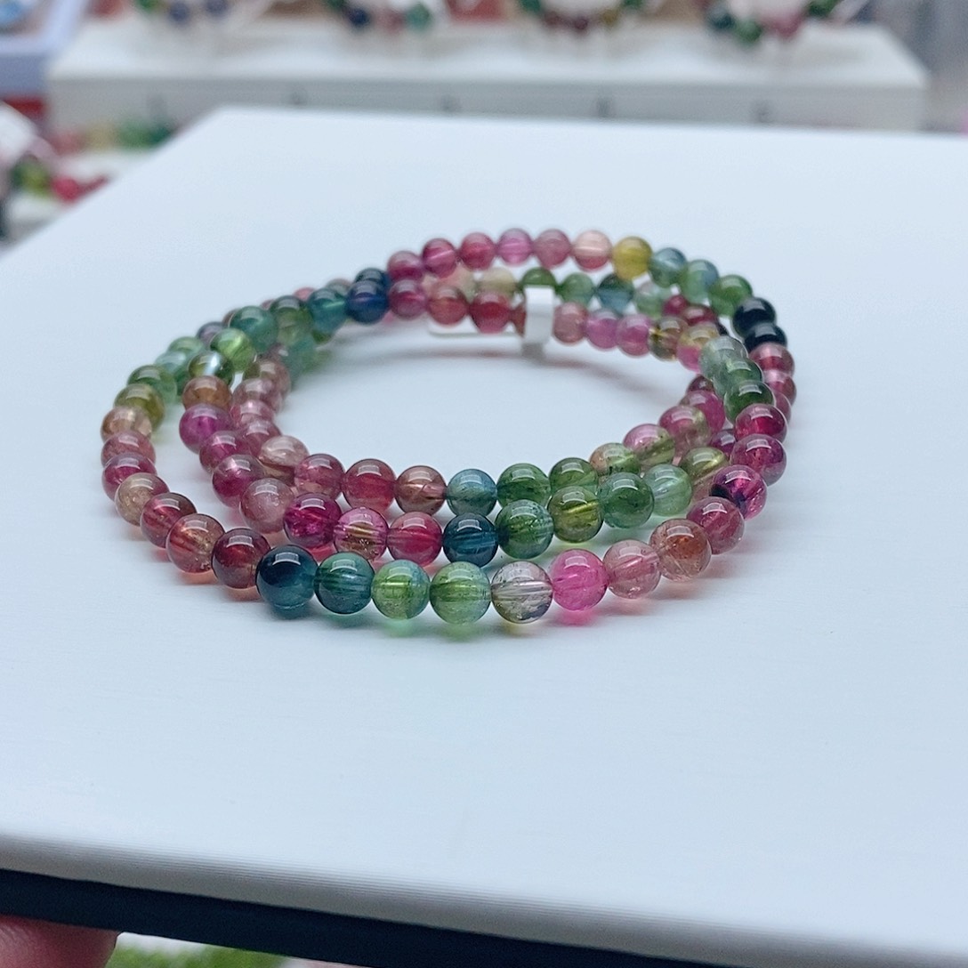 碧玺手链未镶嵌8号