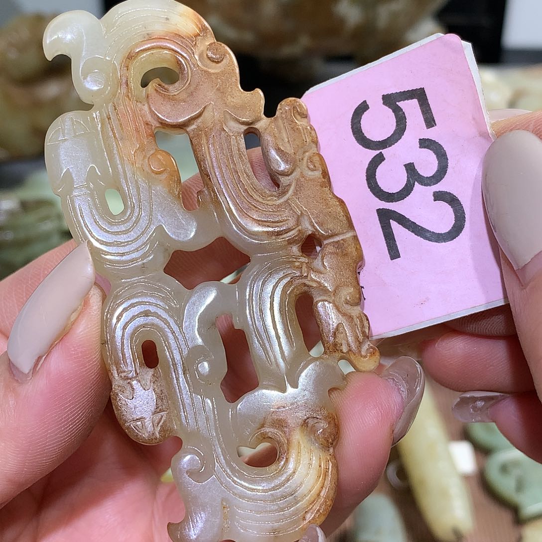 颈饰未镶嵌和田玉