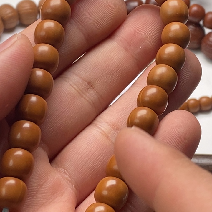 猴头核桃吊坠返油款老型手串