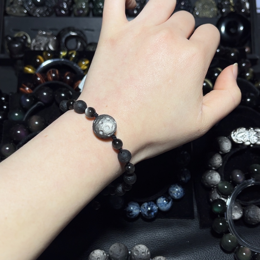 转***真黑曜岩未镶嵌珠宝奇石