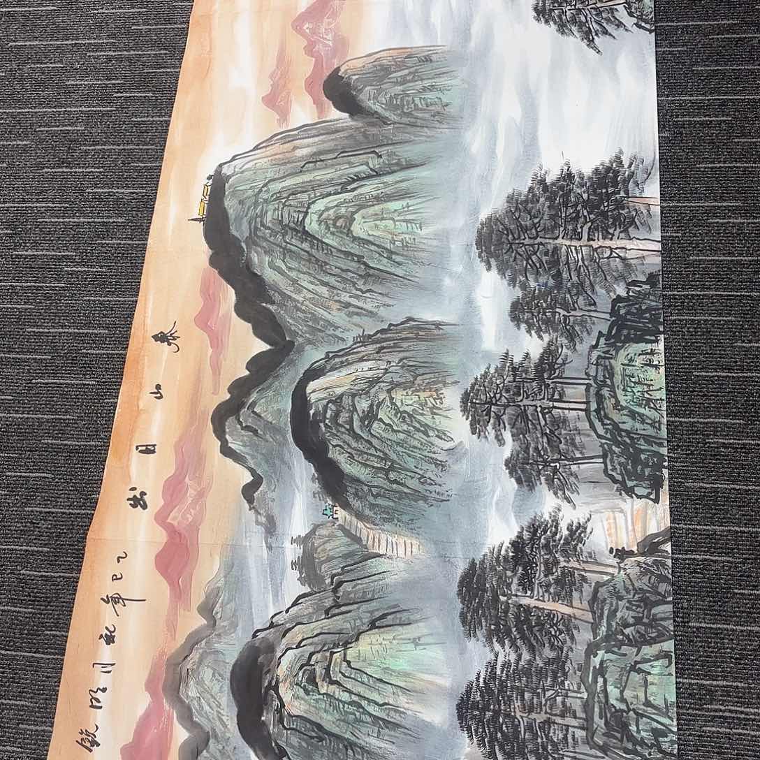 国画国画作品纯手绘