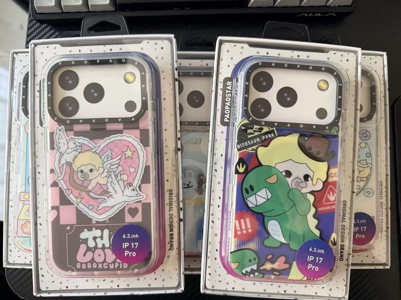 PAOPAOSTAR潮牌磨砂磁吸手机壳适用于iphone