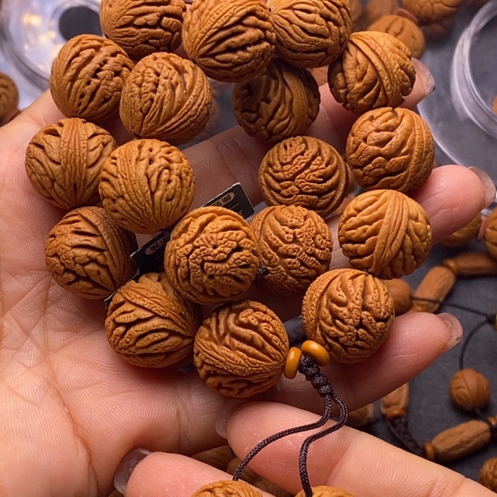 手串/手链核桃秦岭龙纹