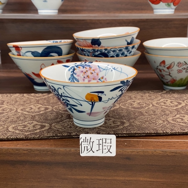 釉下老陶泥手工绘制