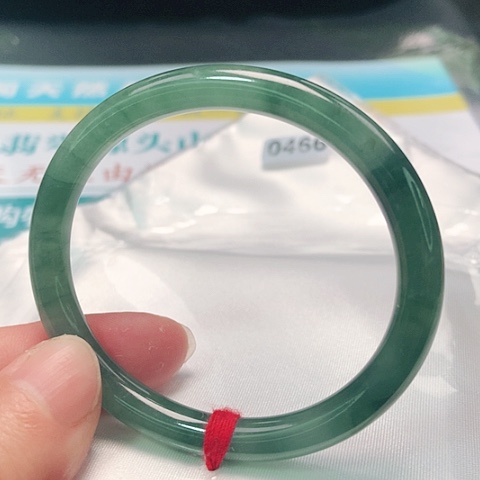 翡翠手镯（贵妃镯）未镶嵌0466号