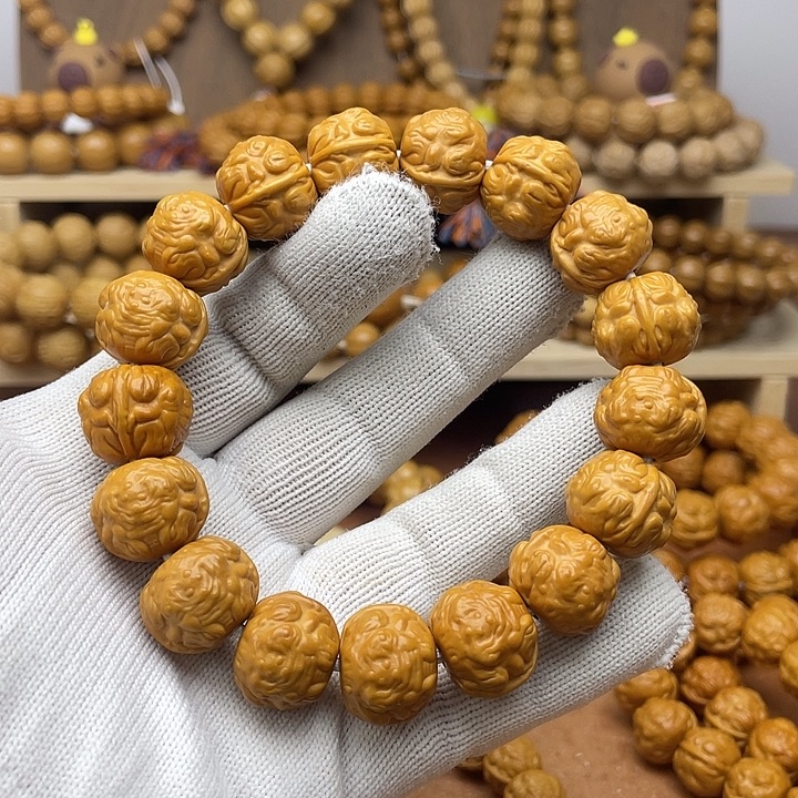 手串猴头核桃 金蟾13-16