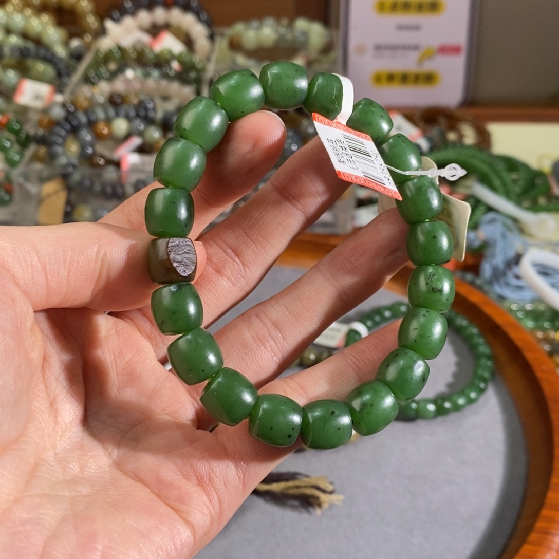 和田玉手链未镶嵌