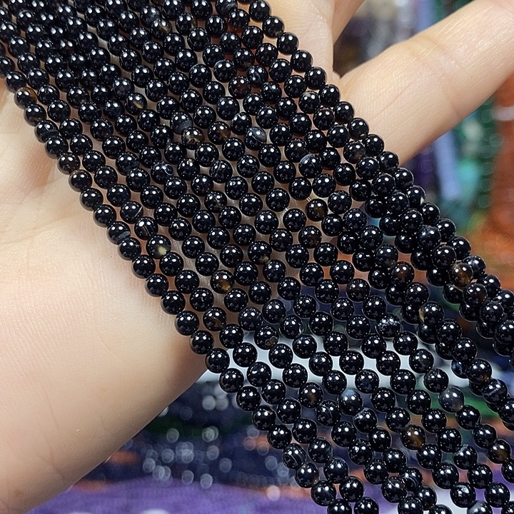 玛瑙/玉髓未镶嵌珠宝半成品玛瑙卡3mm（3条）