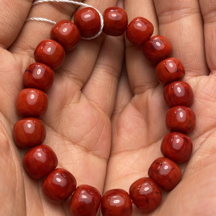 南红玛瑙手串11多样性发1未镶嵌