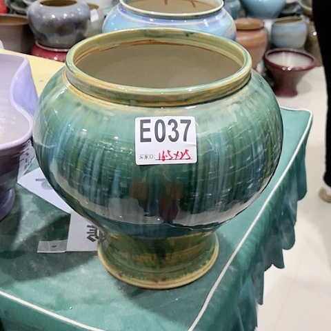 红陶景德镇手工艺品花盆